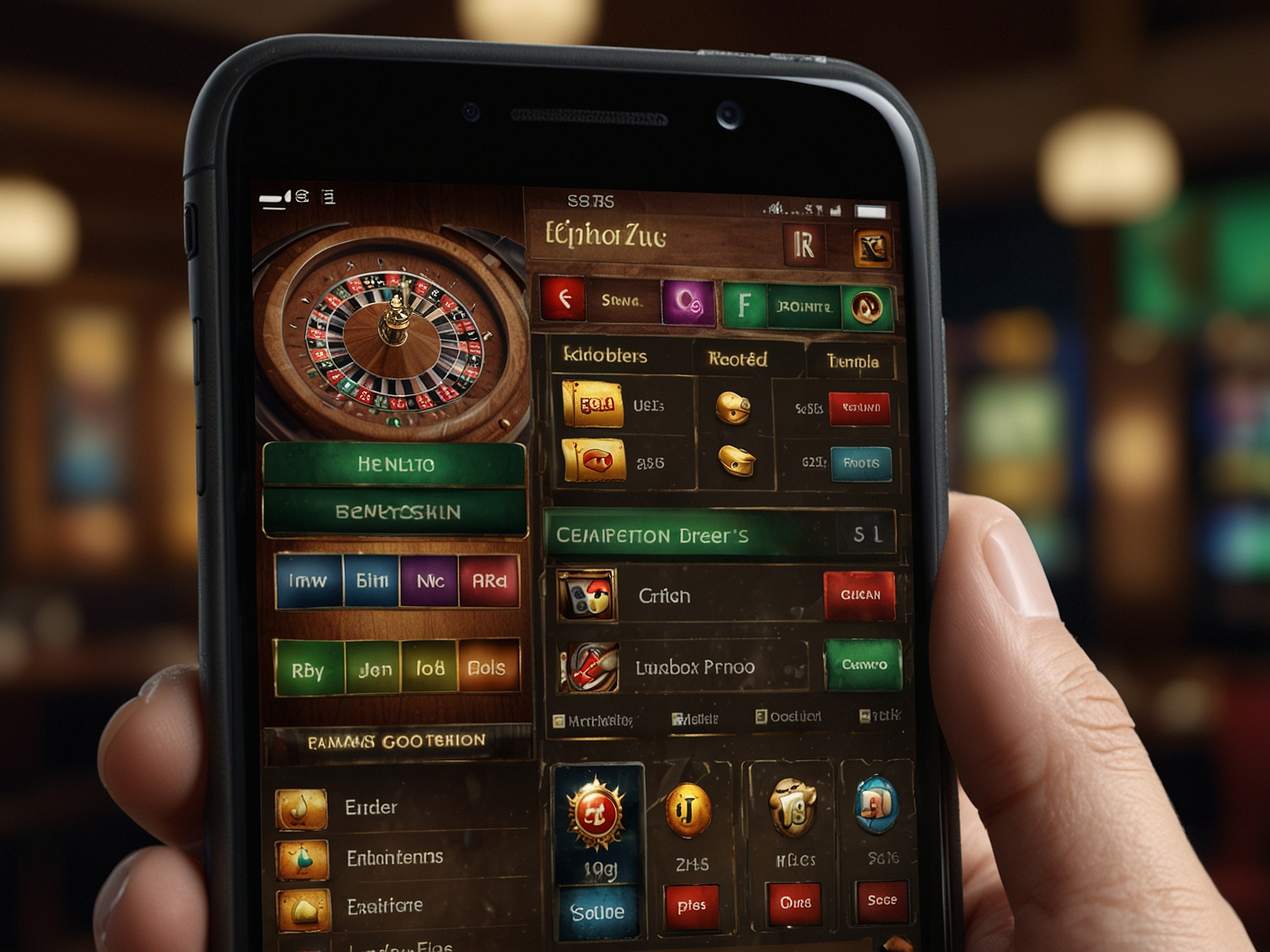 Mobile web quick access visual